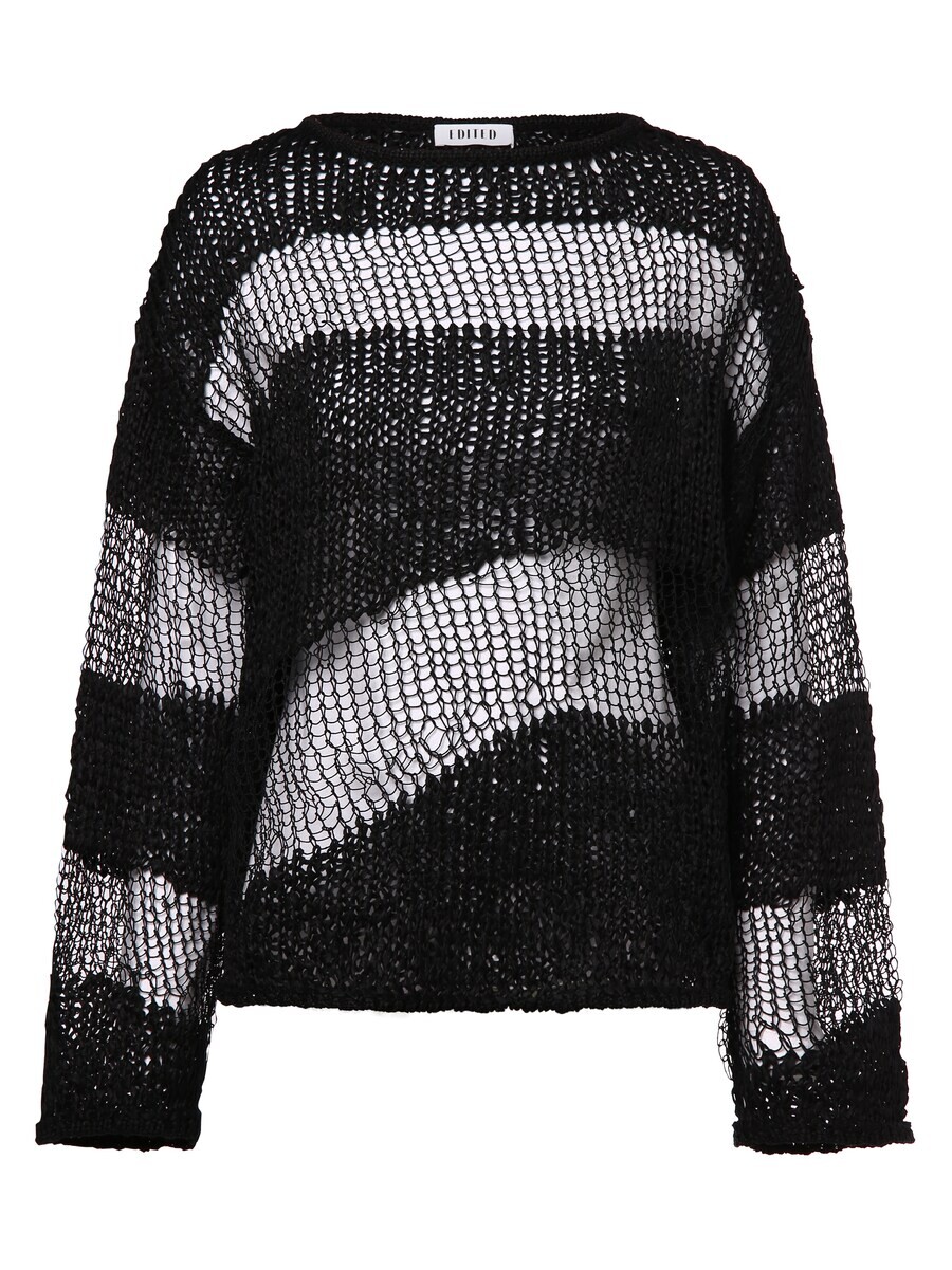 

Тонкий вязаный свитер EDITED Sweater Frantje, черный