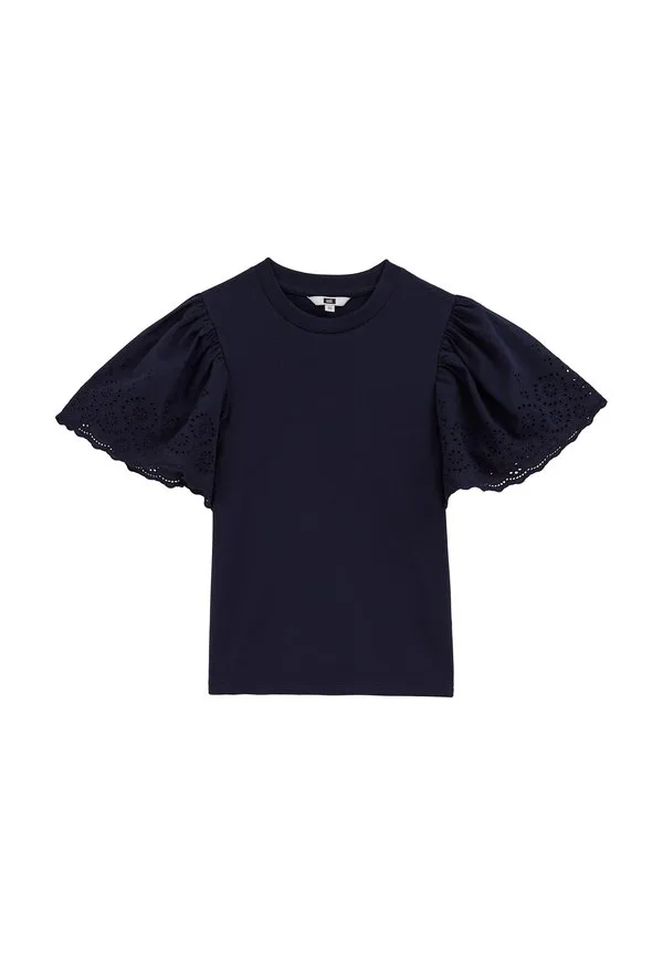 Простая футболка We Fashion, Dark Blue — фото 4