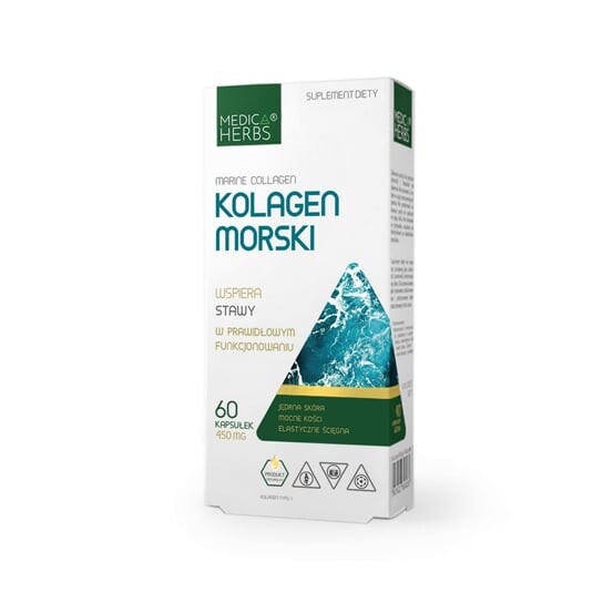 

Морской коллаген 450мг Medica Herbs Суставы кости сухожилия