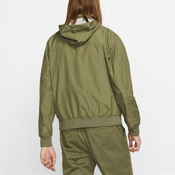 Куртка sb skateboard stay warm vest sports hooded jacket green Nike, зеленый — фото 3