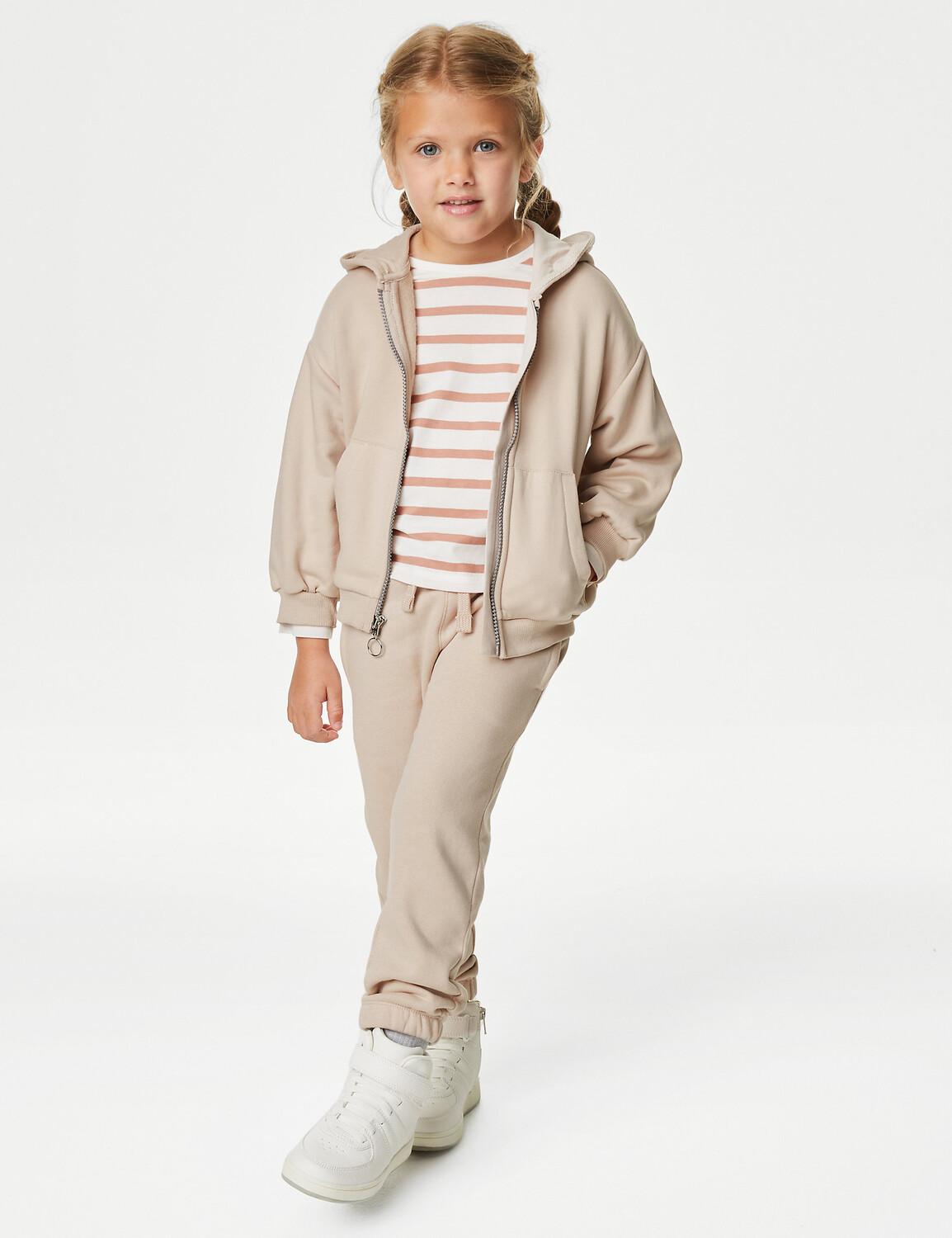 

Джоггеры с высоким содержанием хлопка (2–8 лет) Marks & Spencer