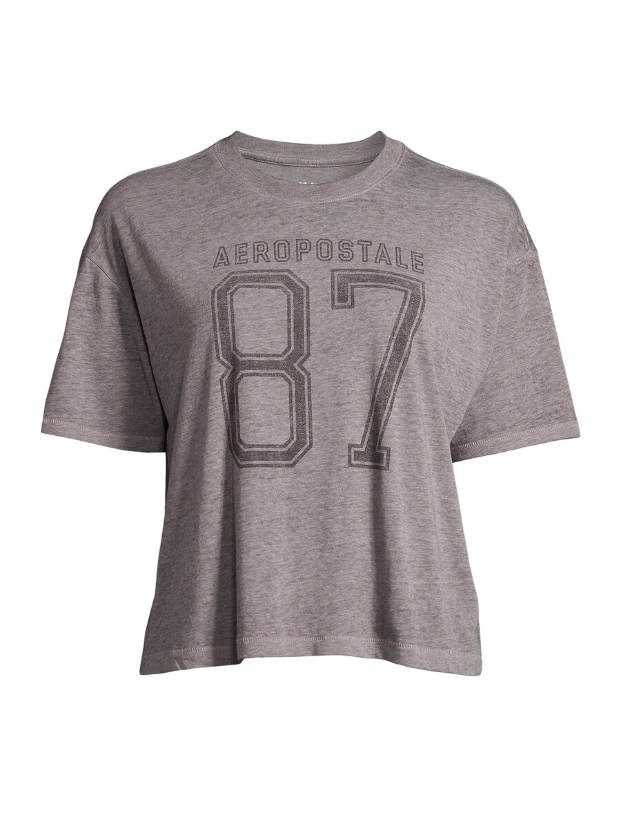 

Рубашка AÉROPOSTALE, пятнистый серый