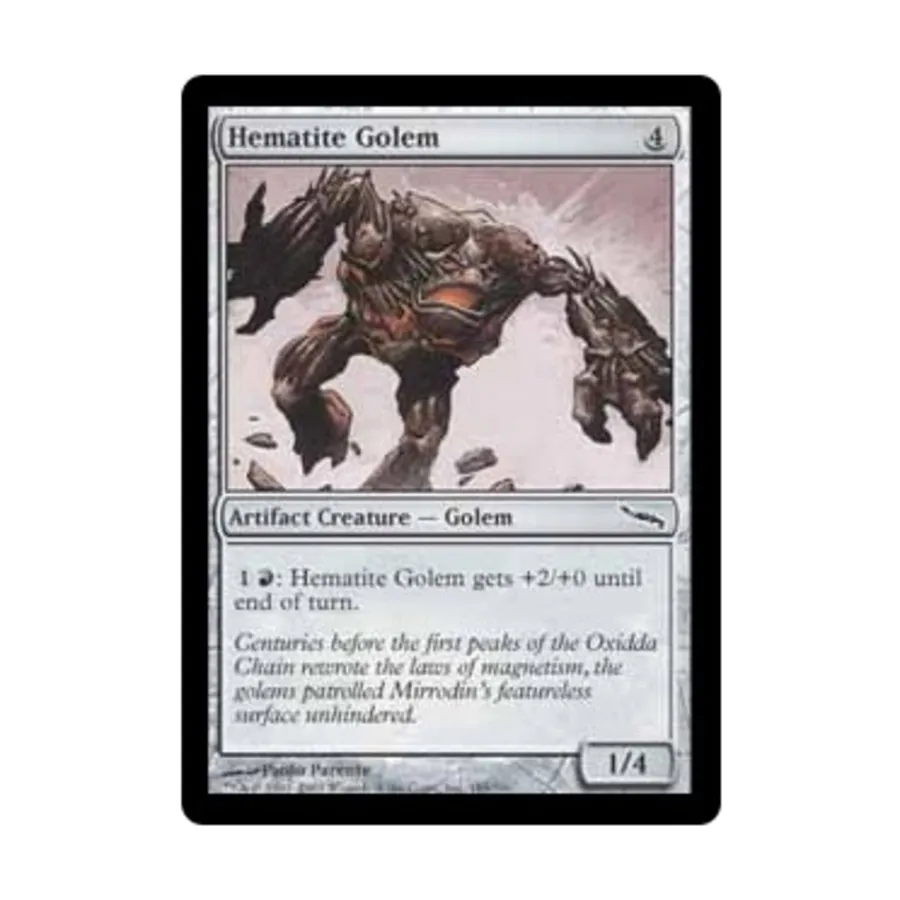 

CCG Гематитовый голем (С), MTG - Mirrodin