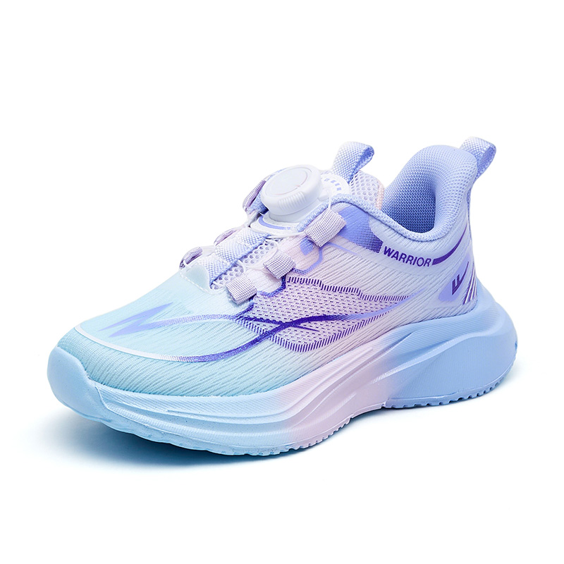 WARRIOR Низкие детские беговые кроссовки Indigo Pink Unisex — фото 3