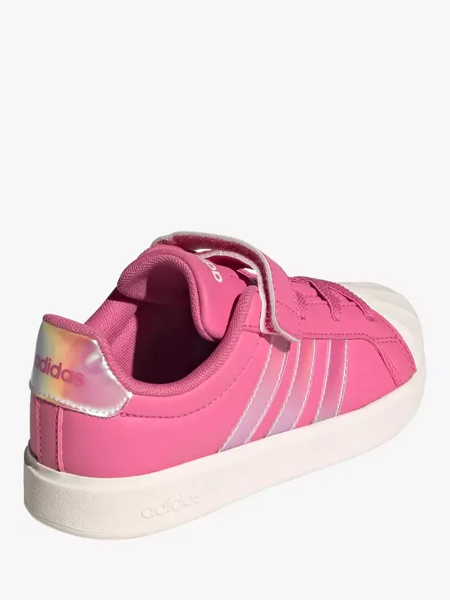Детские кроссовки для уличной речи, розовые adidas — фото 3