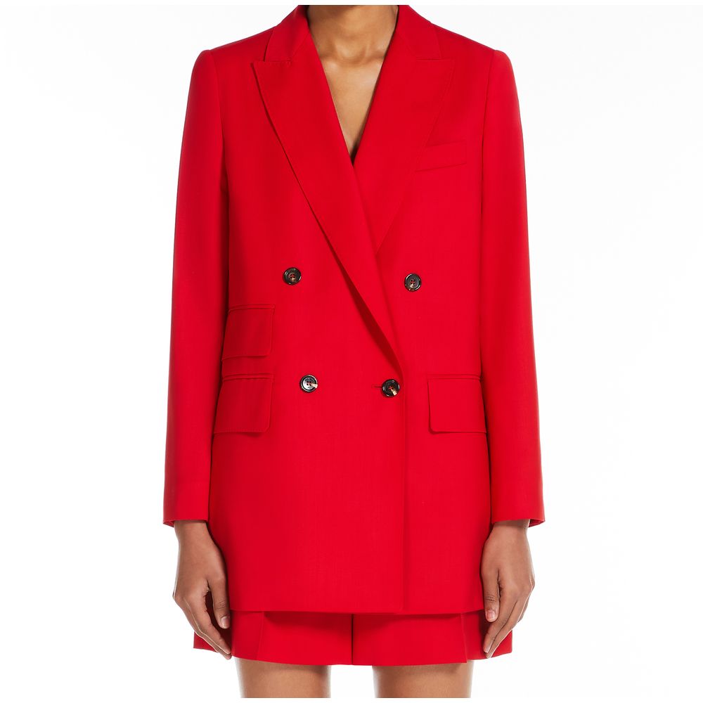 

Пиджак NEBBIE Max Mara, красный