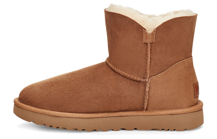 Угги женские UGG Bailey на молнии, коричневый