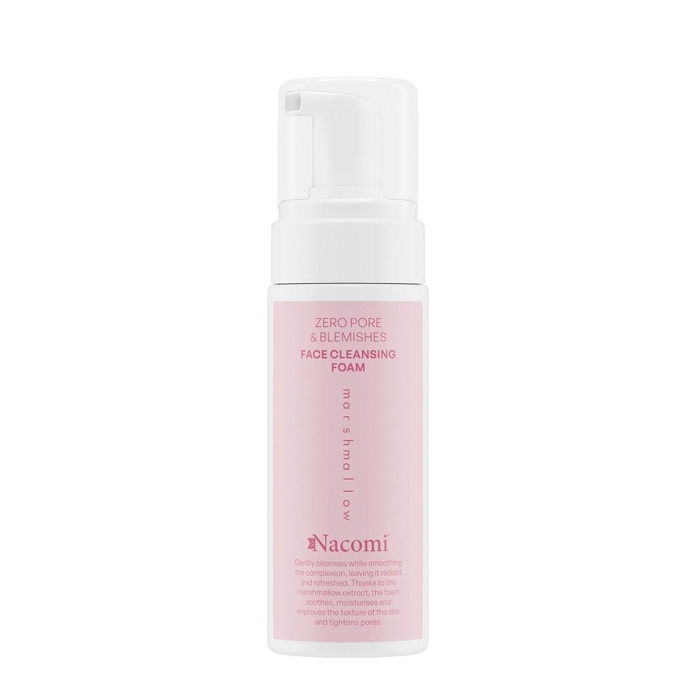 

Nacomi, Очищающая пенка для лица «Zero Pore & Blemishes Marshmallow», 150 мл