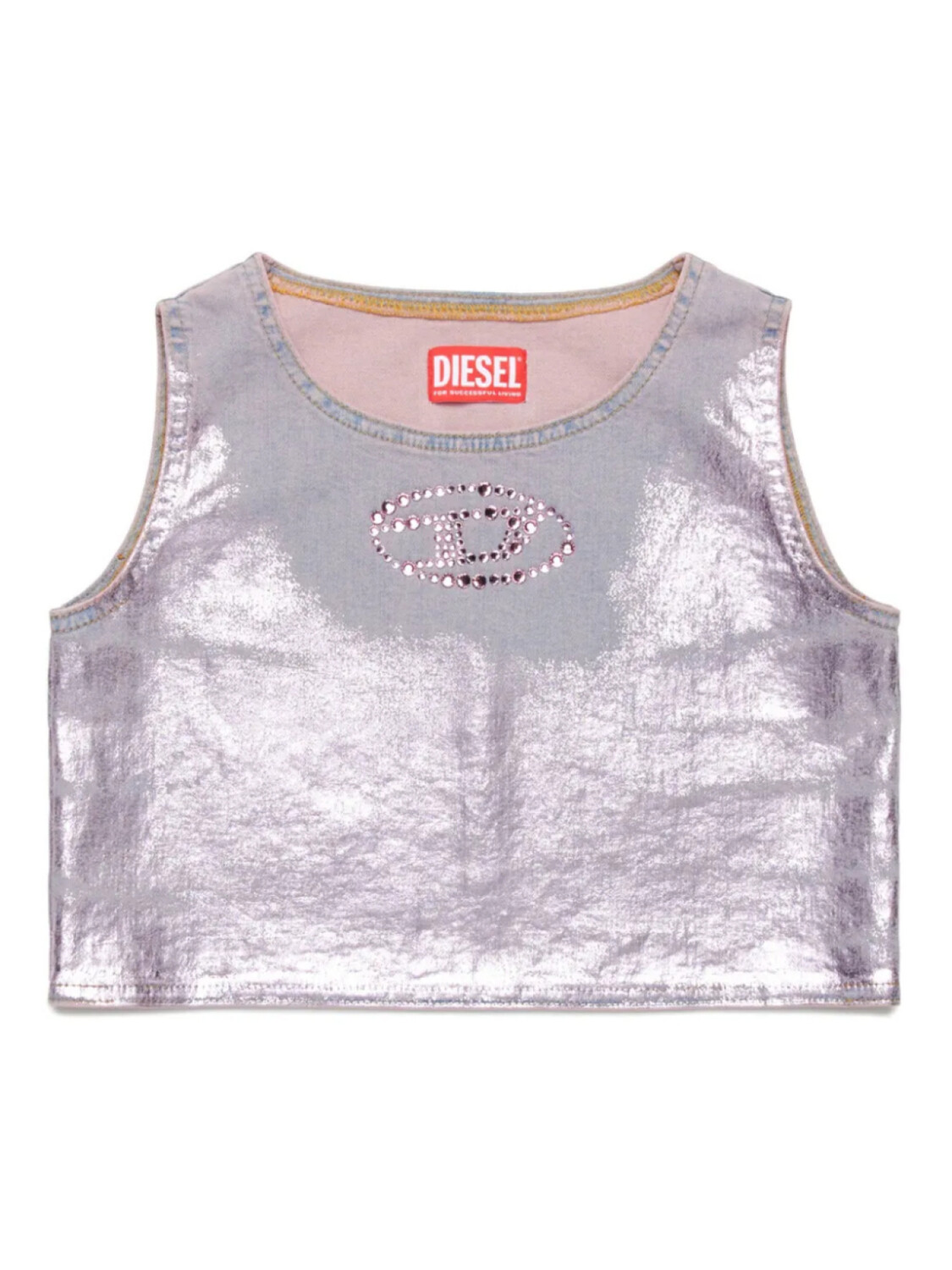 

Diesel Kids топ Tripsy, фиолетовый