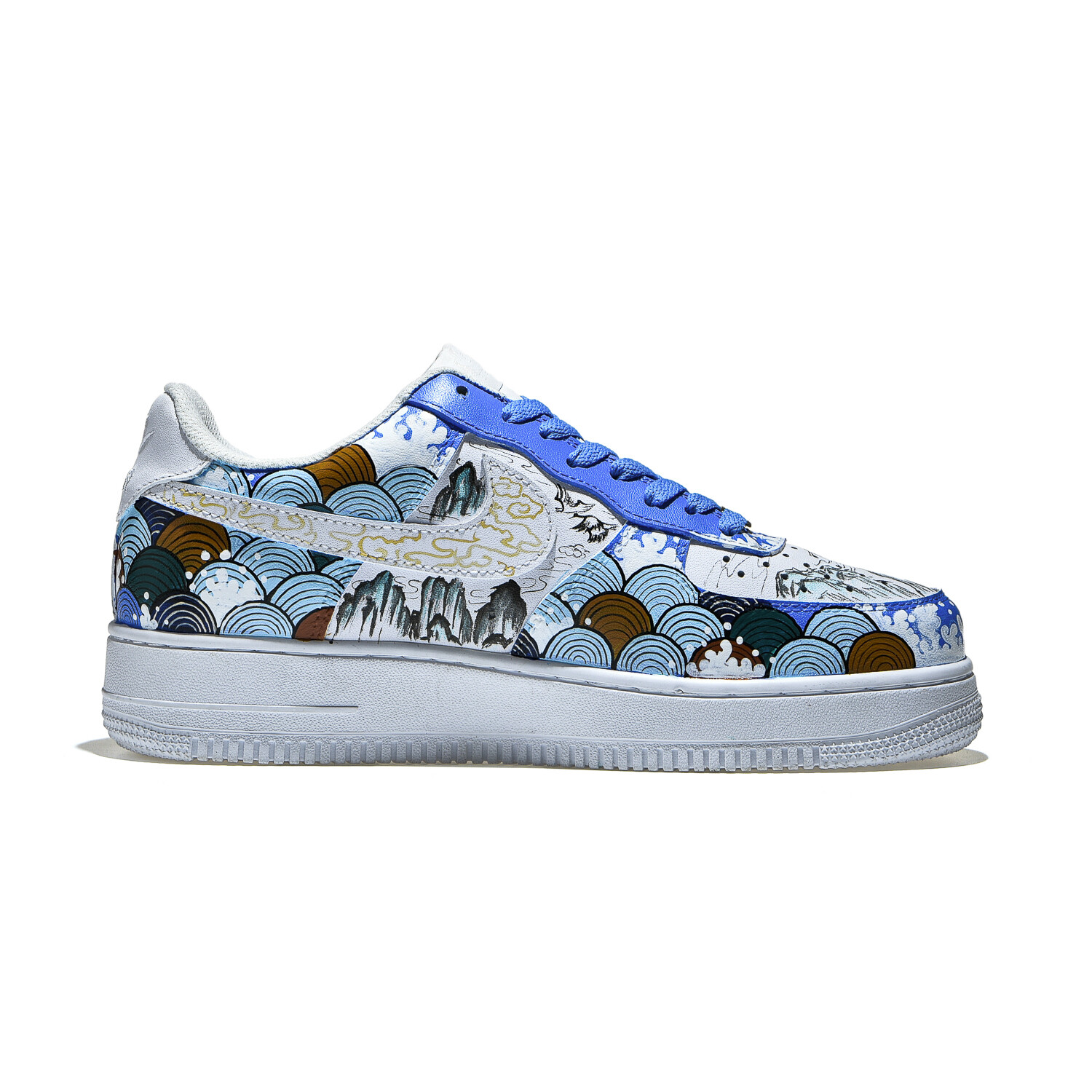 

Мужские кроссовки для скейтбординга Nike Air Force 1, White
