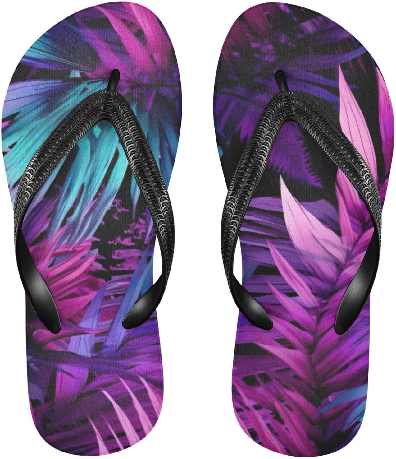 

Летние повседневные сандалии-флип-флоп фиолетового цвета для пляжа для женщин и мужчин Kfbe