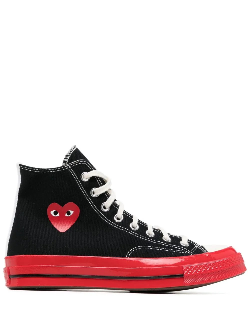 

Высокие кеды Chuck 70 Comme Des Garçons Play x Converse, черный