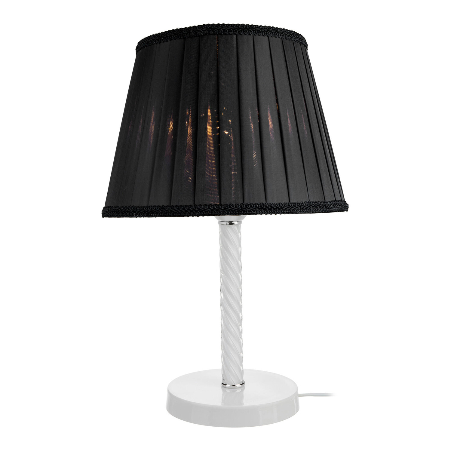 

Настольная лампа lux.pro, 25x25x40 см, черный