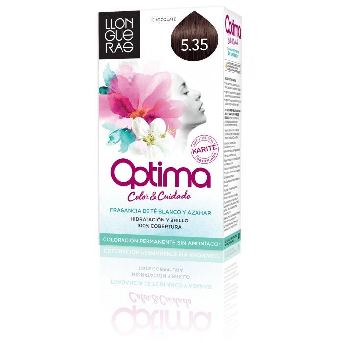 

Краска для волос Tintes Optima Llongueras, 5.35 Chocolate Pasion