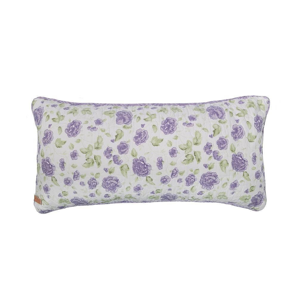 

Продолговатая декоративная подушка Donna Sharp Lavender Rose, цвет Lavender