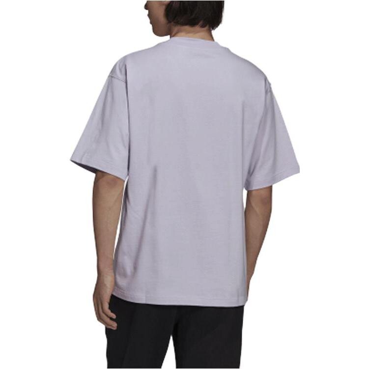 Футболка Adicolor унисекс сиреневая Adidas Originals, светло-фиолетовый — фото 3