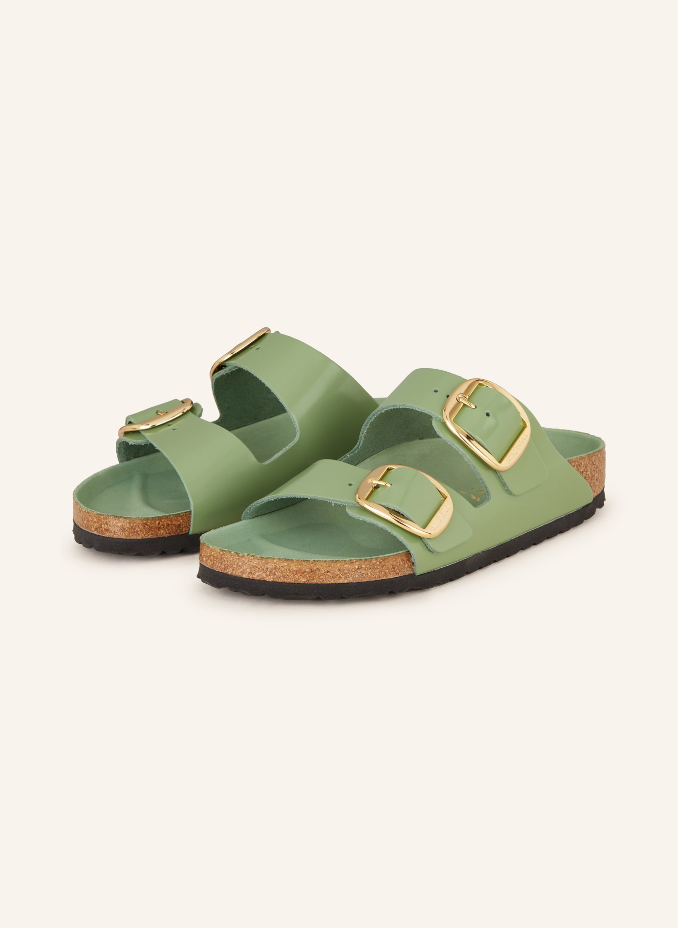 

Мюли arizona big buckle BIRKENSTOCK, зеленый