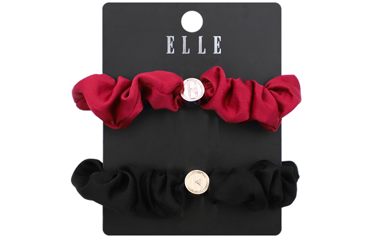 Резинка для волос из полиэстера для женщин ELLE, sapphire синий — фото 4