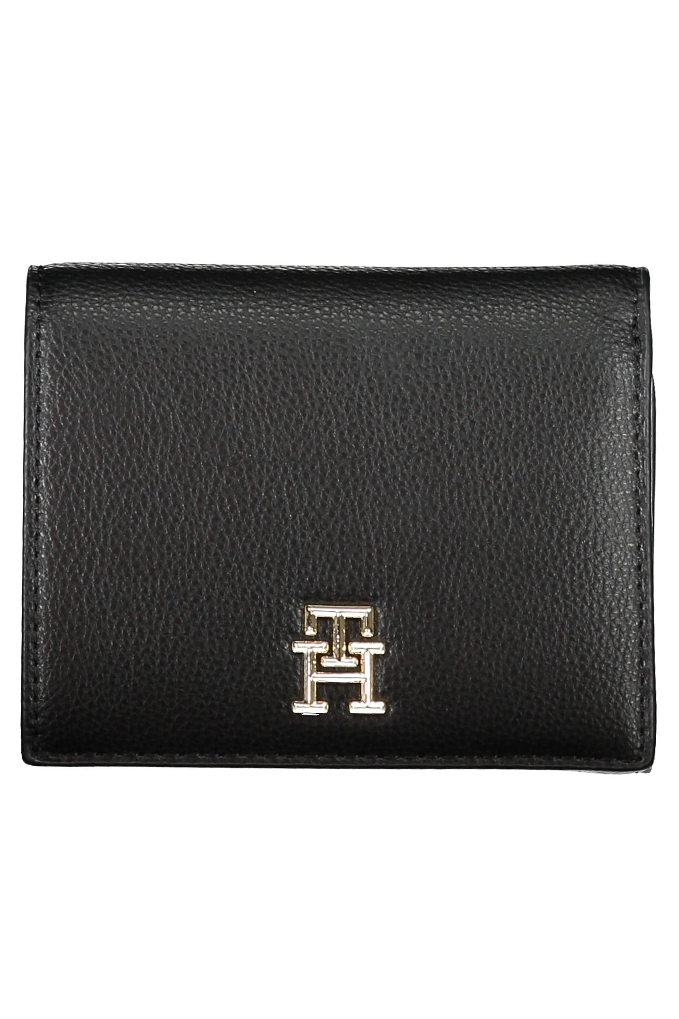 

Женский кошелек Tommy Hilfiger с металлическим логотипом, черный