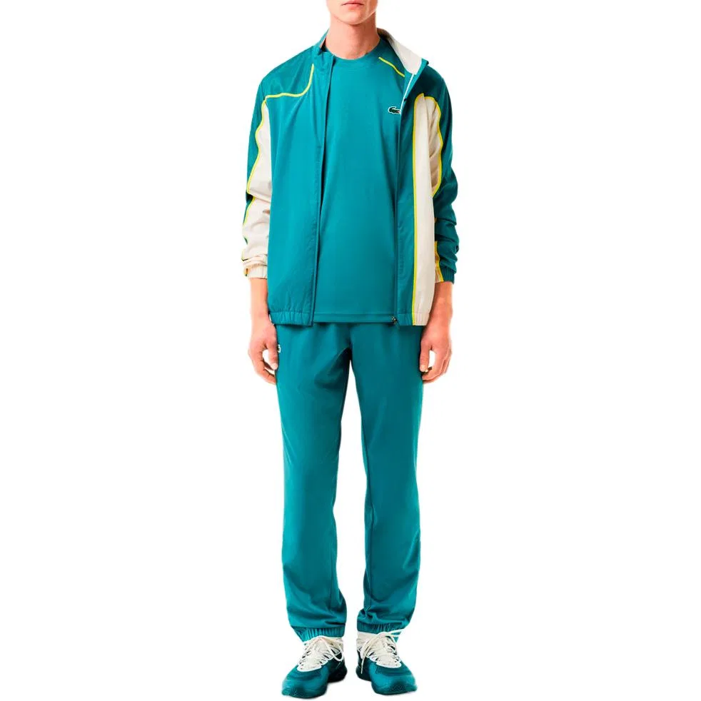 Футболка теннисная LACOSTE Jadeite Blue — фото 3