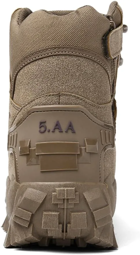 

Мужские тактические рабочие ботинки CHUUMEE, водоотталкивающие, прочные, для активного отдыха, замшевые походные ботинки, дышащие, армейские пустынные ботинки, коричневый