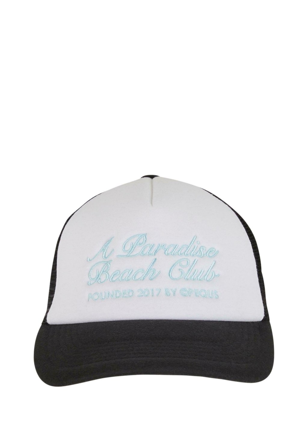 

Бейсболка A PARADISE BEACH CLUB CURVED LOGO TRUCKER PEQUS, черный