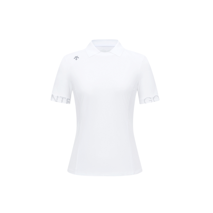 

Футболка-поло для гольфа FIELD Collection женская DESCENTE, белый