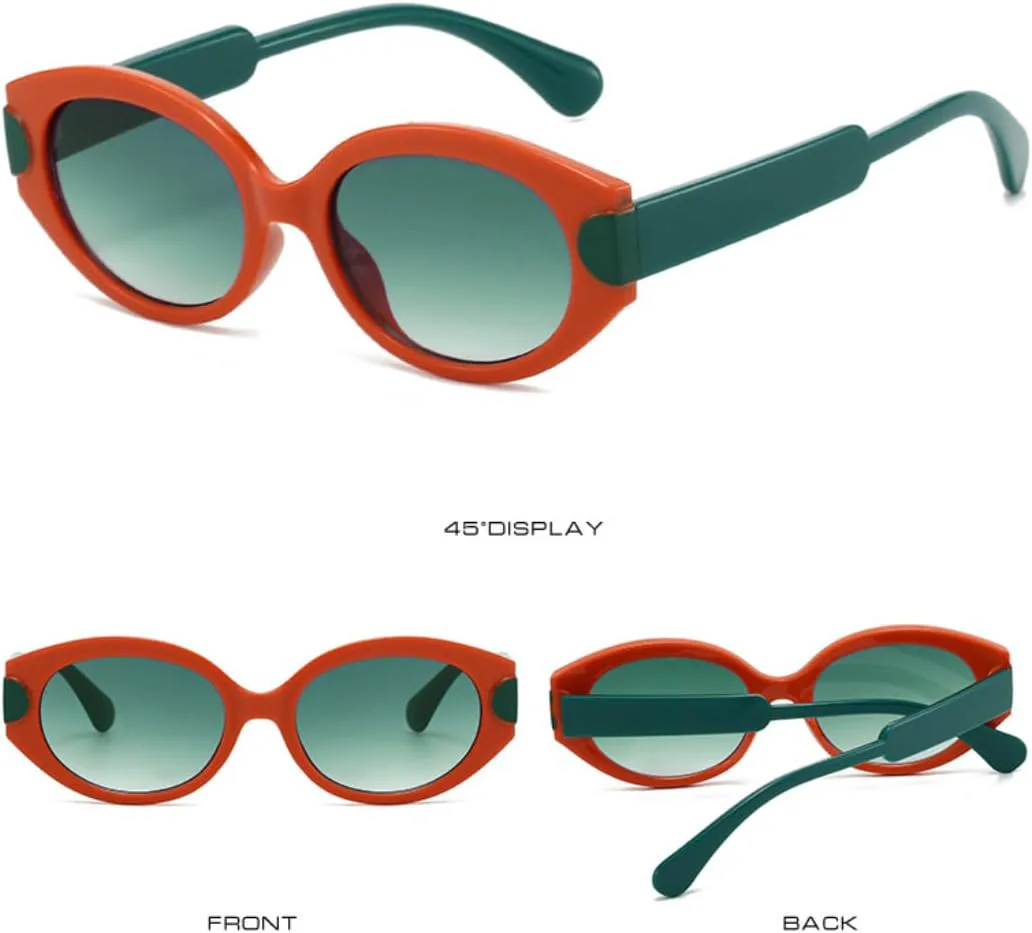 

Солнцезащитные очки с защитой UV400 | Градиентный цвет "кошачий глаз" | для женщин и мужчин, для занятий спортом на открытом воздухе и вождения DSVIGF, C5 Champagne