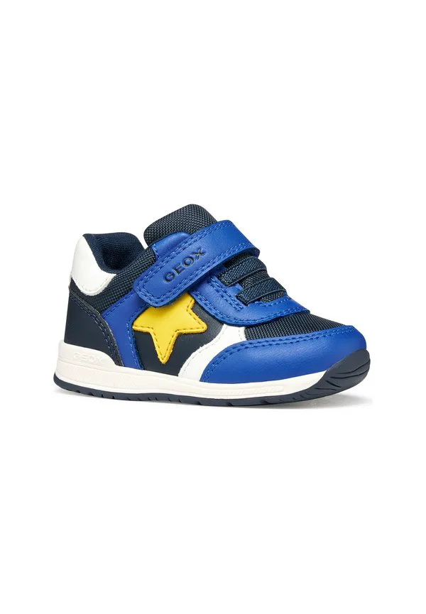 Низкие кроссовки b rishon Geox, Navy Yellow