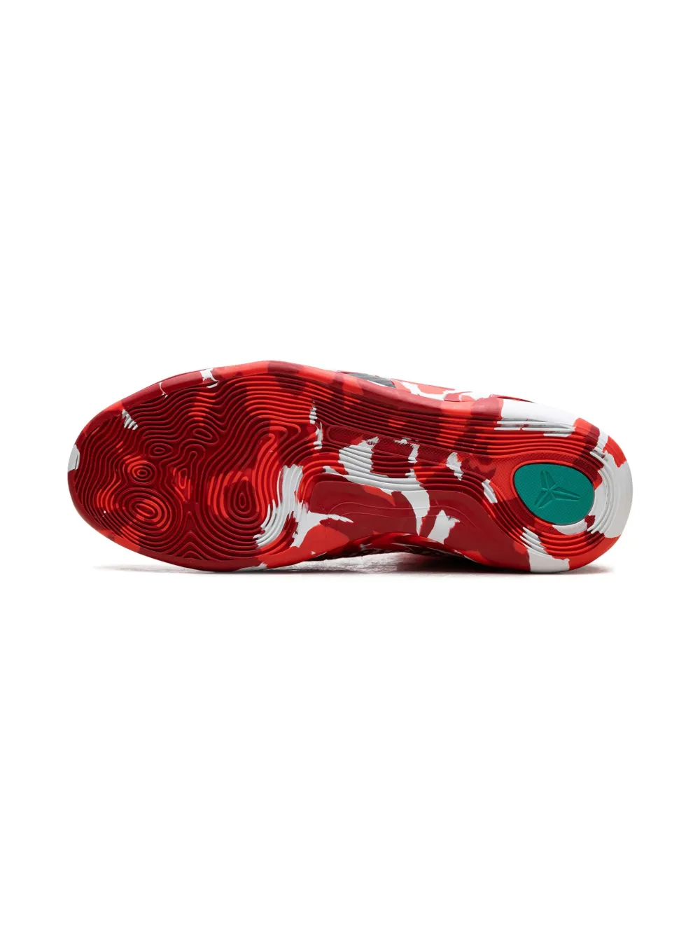 Кроссовки Kobe 9 Elite Christmas Nike Kids, оранжевый — фото 4