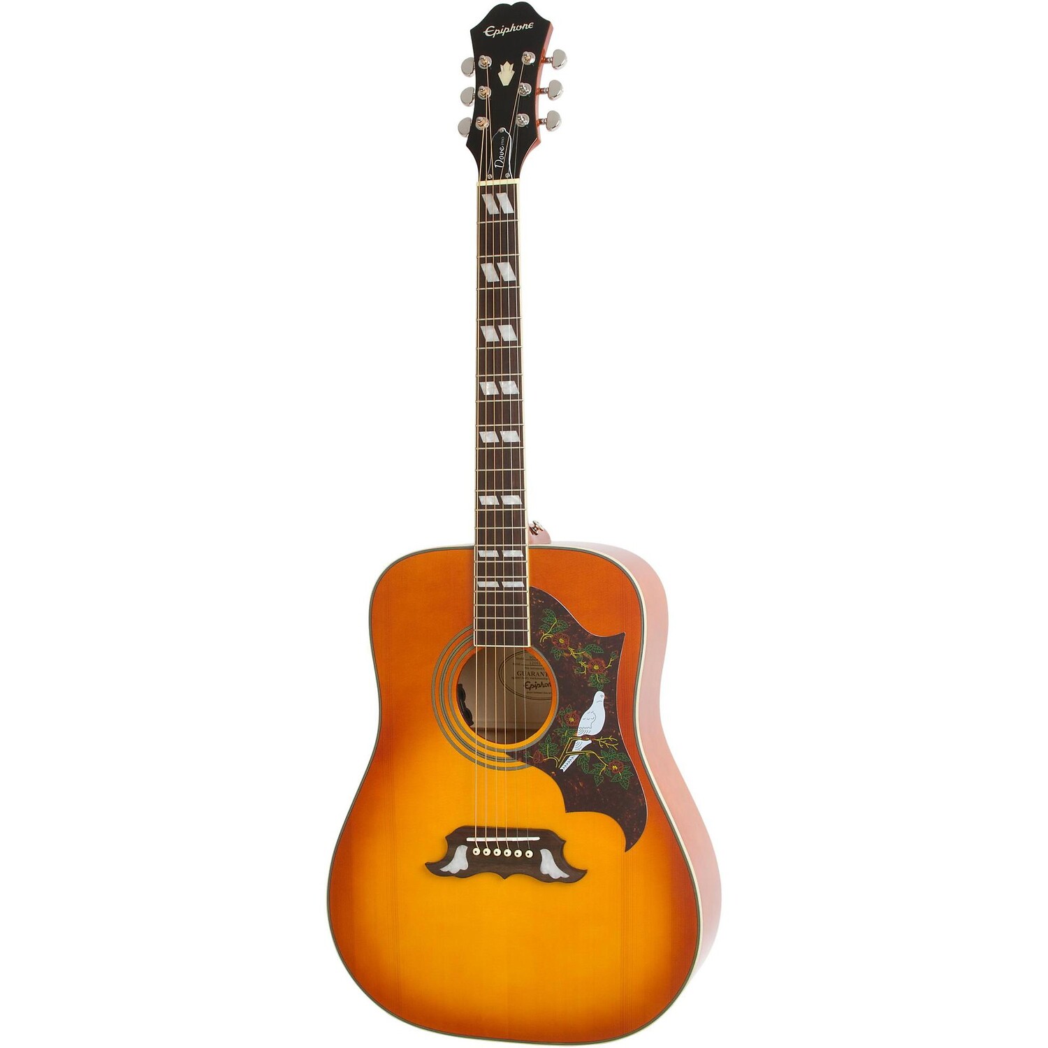 

Акустически-электрическая гитара Epiphone Dove Studio Vintage Burst