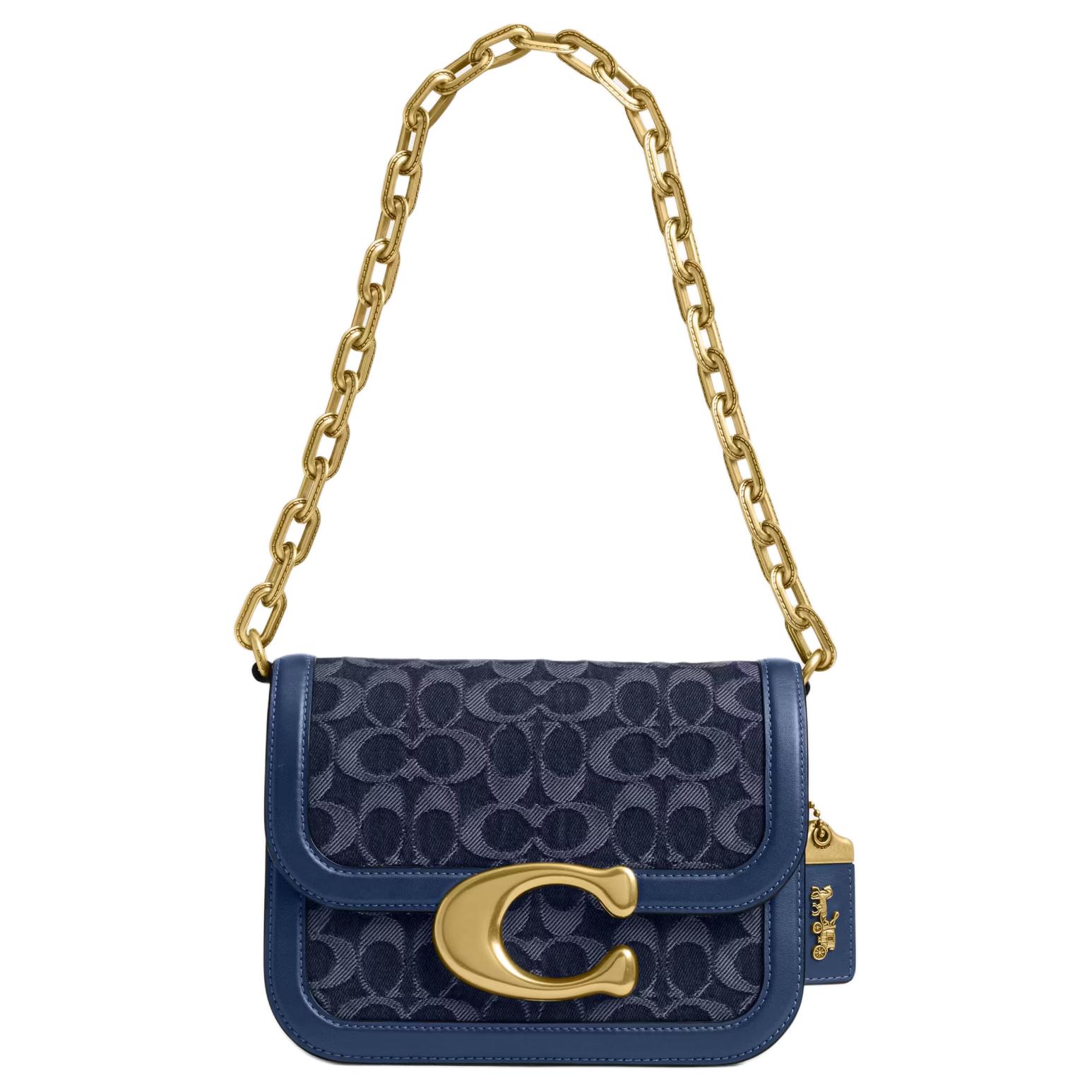 

COACH Кроссбод сумка из денима