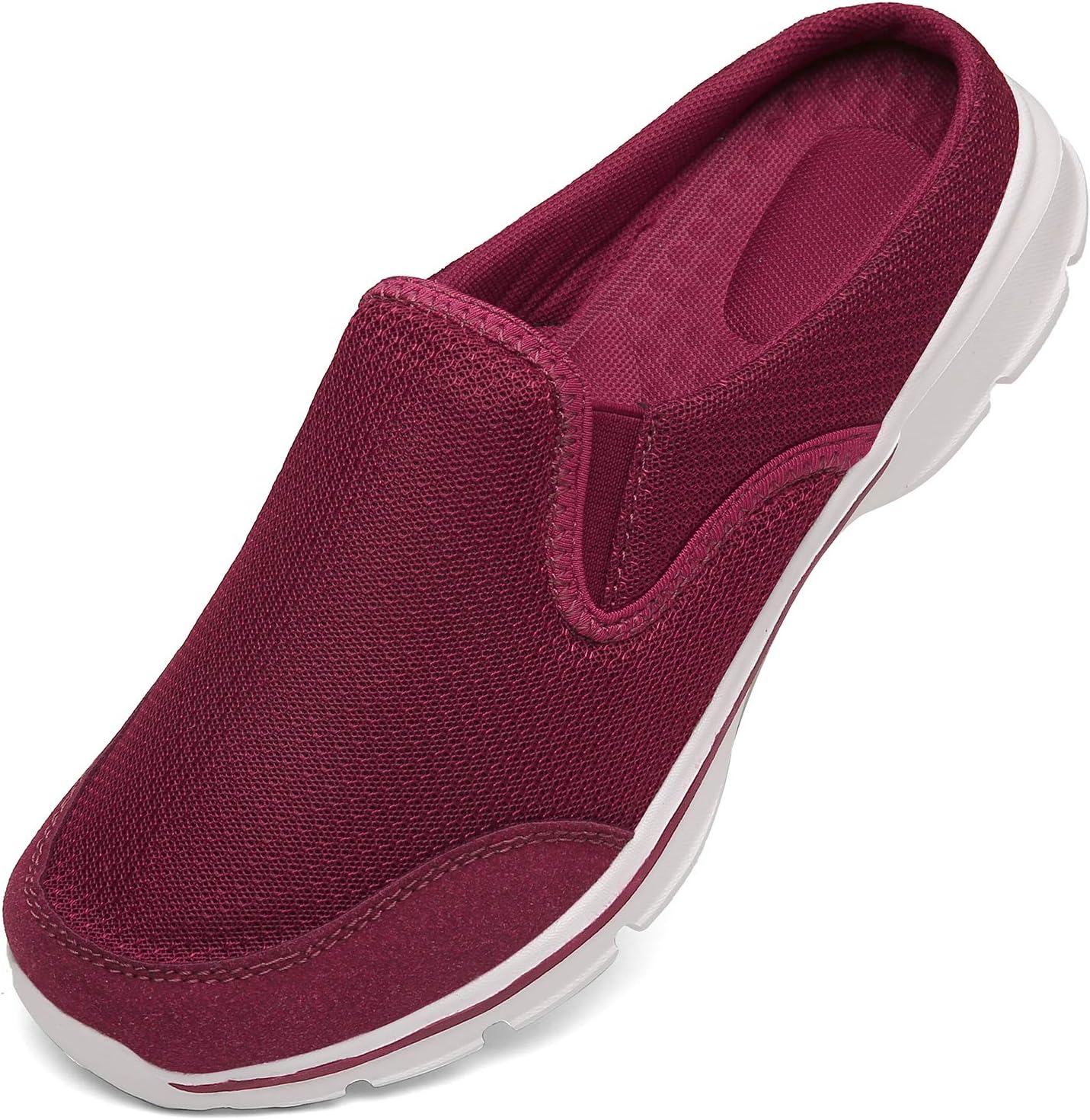 

Унисекс тапочки INMINPIN, повседневные сабо для дома, удобные туфли без застежки, подходящие для ходьбы, с противоскользящей подошвой для мужчин и женщин, красный