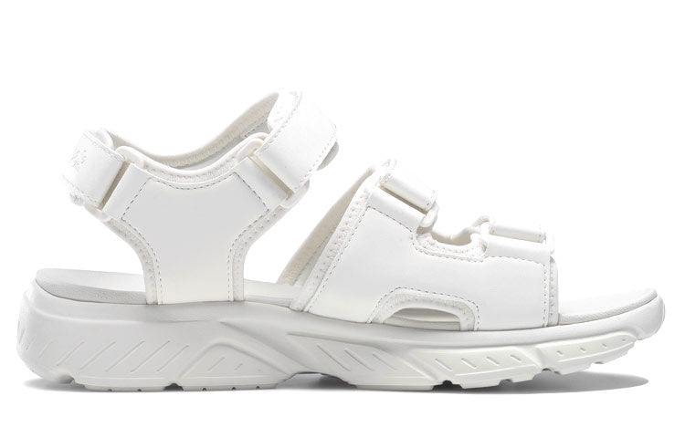 Сандалии Reebok Hyperium Sandal Velcro Open Toe Flat Heel Sports White Sandals, белый — фото 2