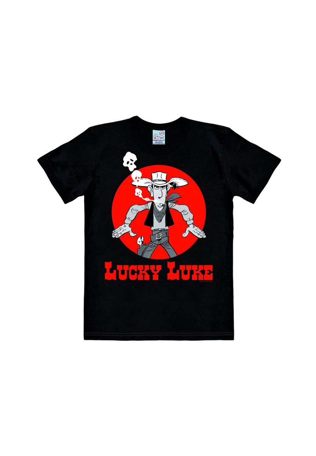 

Футболка Easyfit Lucky Luke - Daisy Town LOGOSHIRT, черный