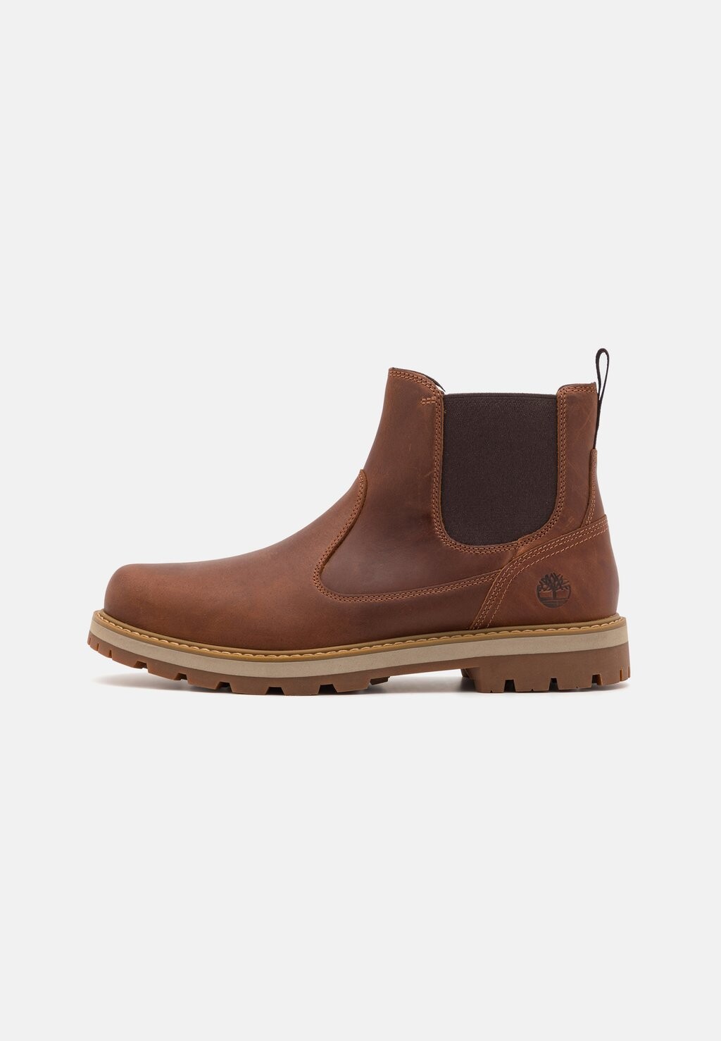Мужские ботильоны Timberland классические, коричневый — фото 4