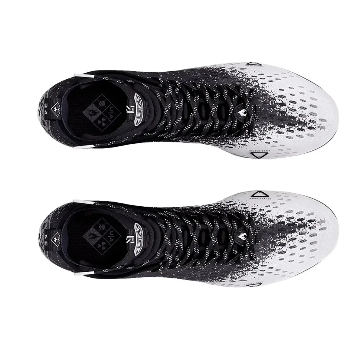 Мужские футбольные бутсы Under Armour Spotlight Lux MC 2.0 3025082-001 черного цвета HAWK1265 — фото 4