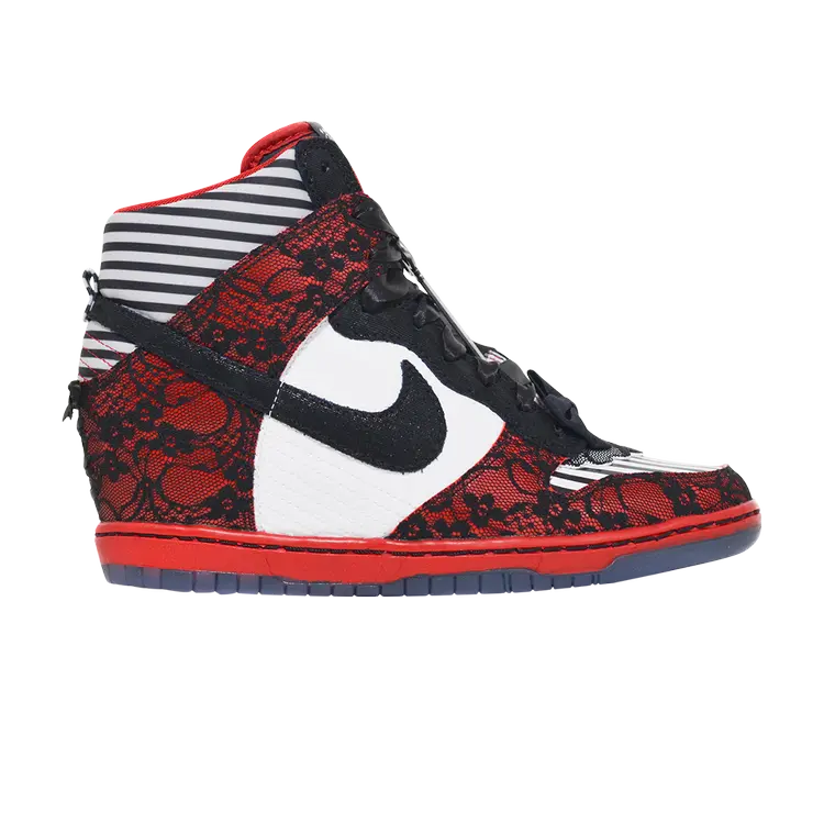 Кроссовки Nike Wmns Dunk Sky Hi DB 'Doernbecher', черный