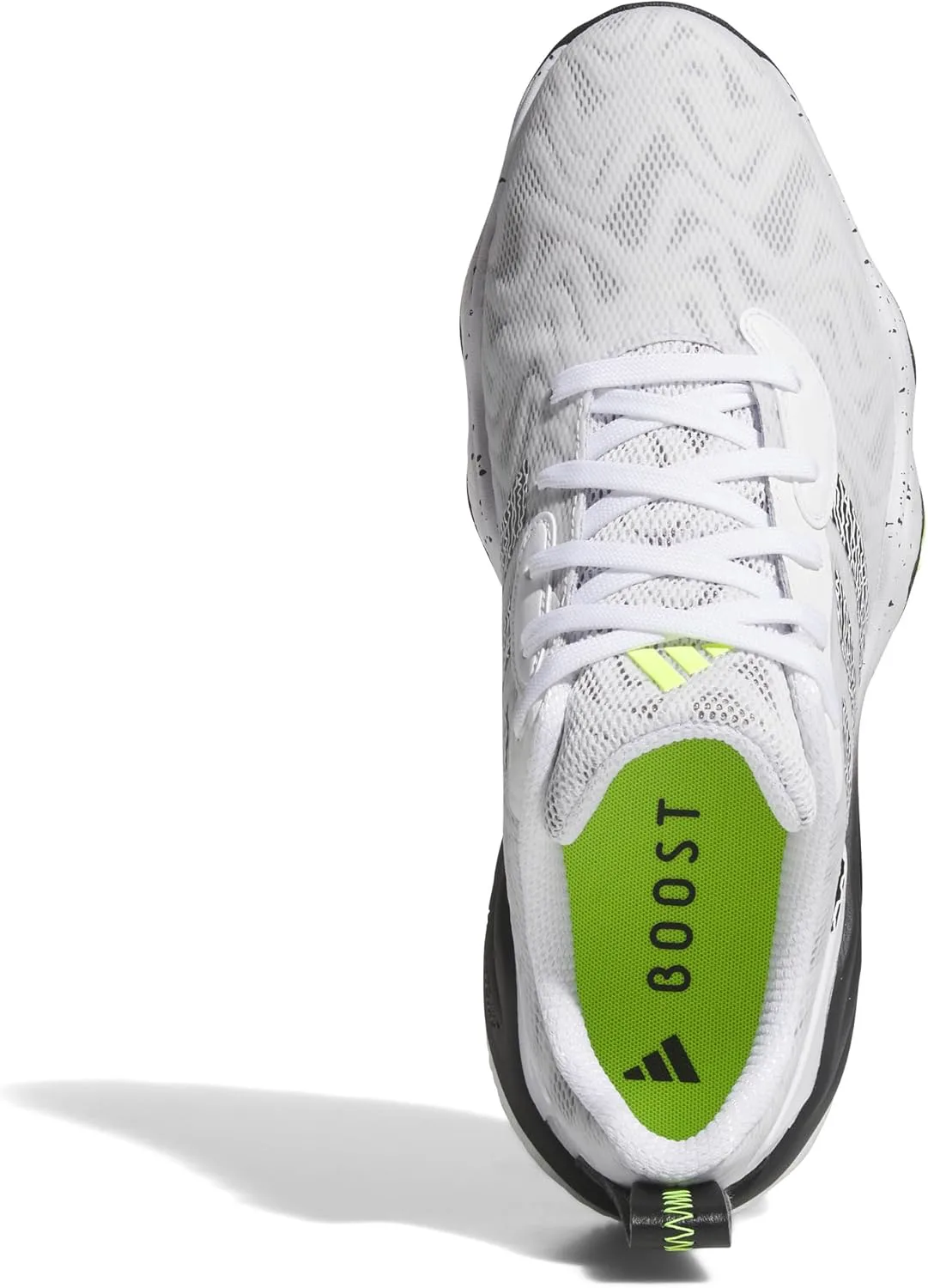 Мужские гольф-кроссовки Adidas Codechaos 25 без шипов, белый/черный — фото 2