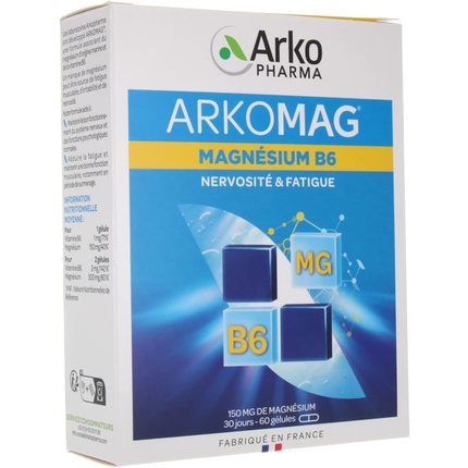 

Аркомаг Магний В6 60 Капсул Arkopharma