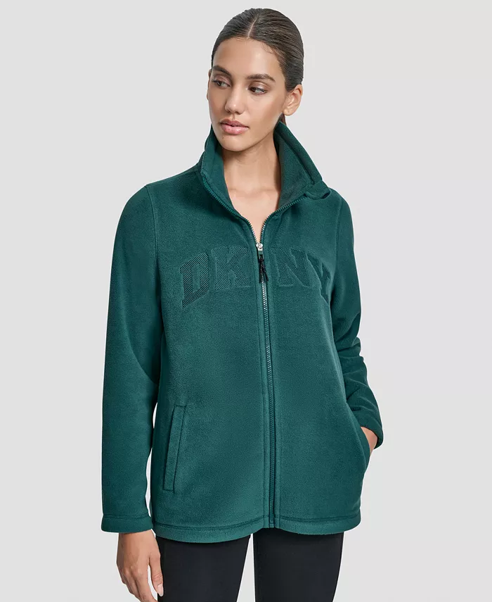 

Женская бейсболка с молнией и логотипом Dkny, зеленый