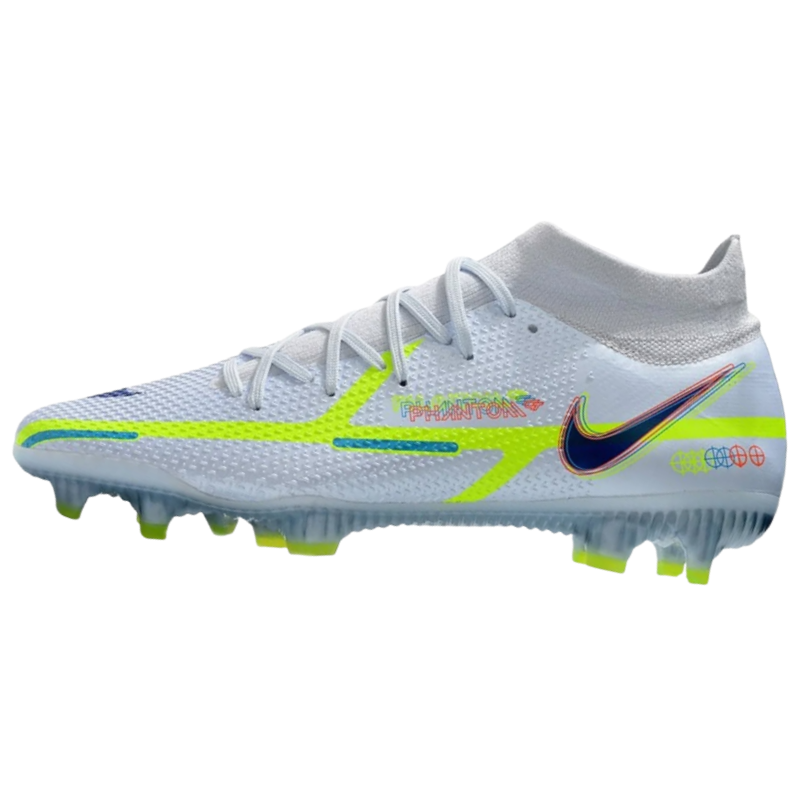 

Nike Футбольные бутсы Phantom GT2 с защитой от скольжения, мужские, серые, неоново-желтые