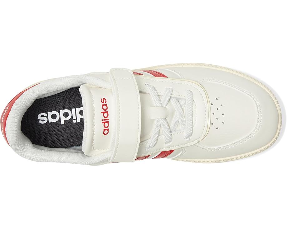 Кроссовки adidas Kids Breaknet Sleek Shoes, цвет Off White/Better Scarlet/Warm Vanilla — фото 2