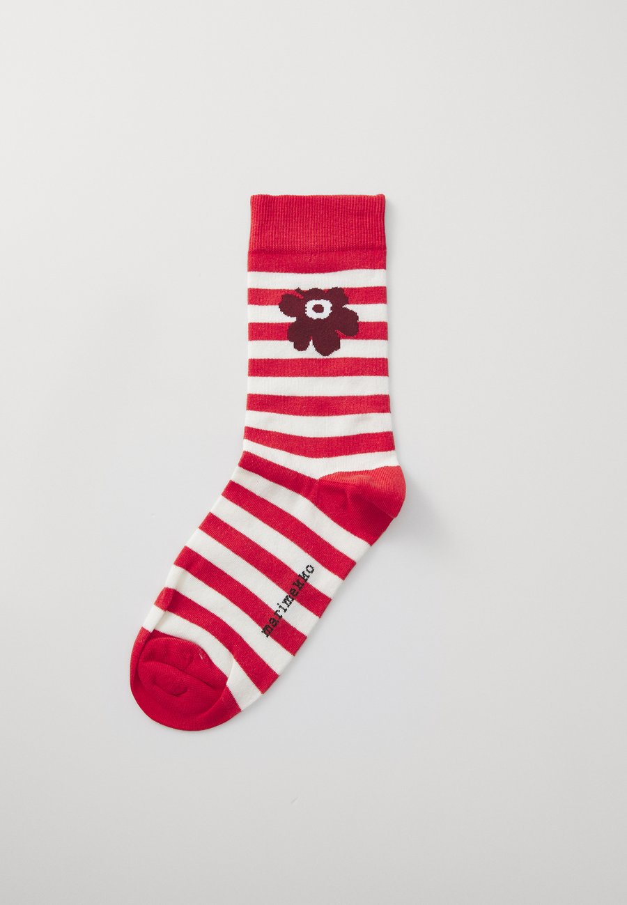 

Носки Marimekko KASVAA TASARAITA UNIKKO UNISEX, Red/Off White/Red