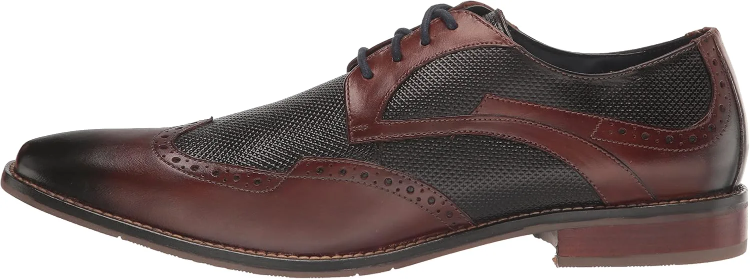 Мужские оксфорды Stacy Adams Joss Wingtip с шнуровкой — фото 2