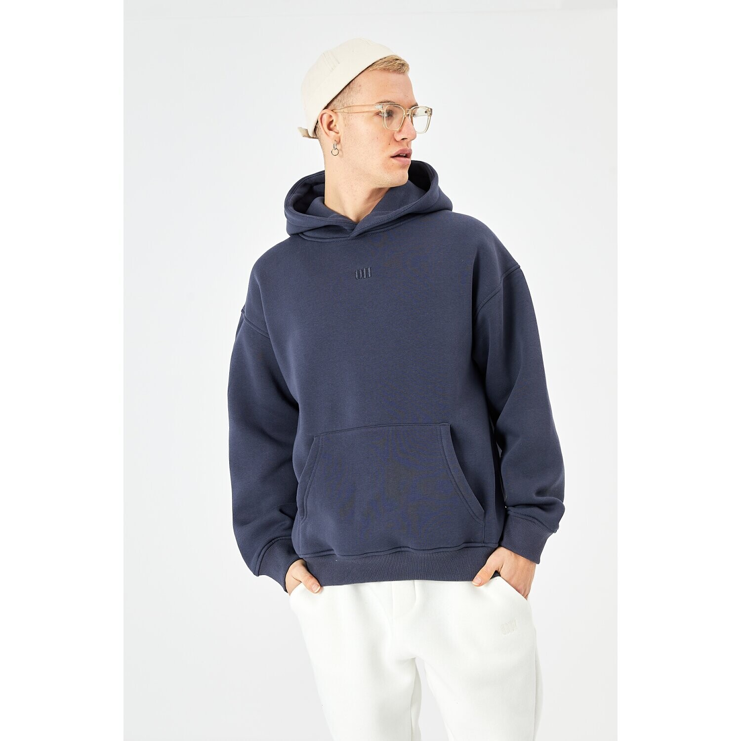 

Толстовка Megaman Hoodie Oversize, синий