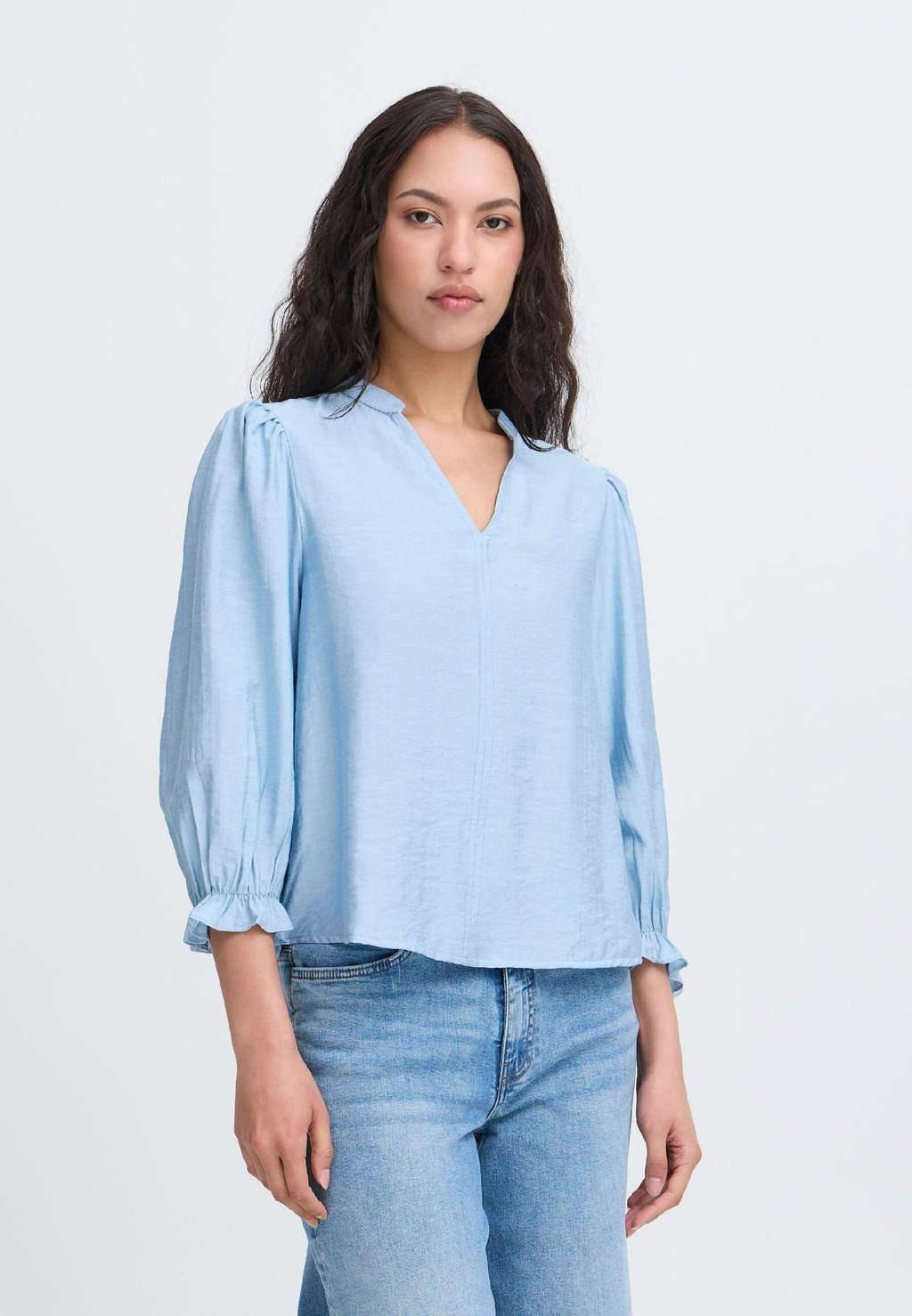 

Блуза IXWILMA - Long sleeved top ICHI, синий