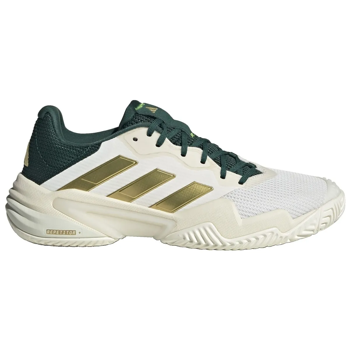 

Мужские теннисные кроссовки BARRICADE 13 VTG Adidas, белый/зеленый