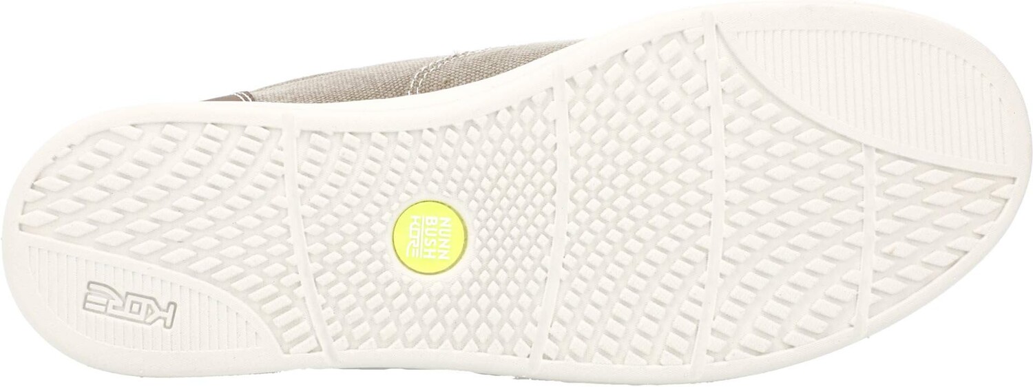 Лоферы City Walk Canvas Moc Toe Slip-On Nunn Bush, цвет Stone — фото 3