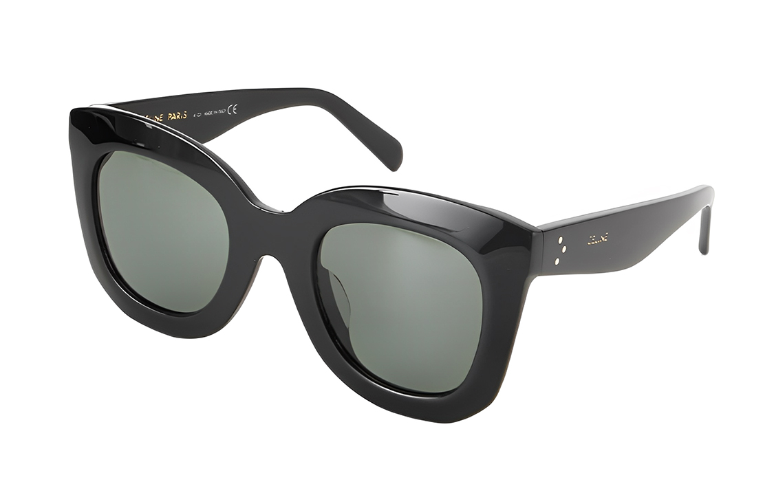 

Céline Pre Owned 2020s Солнцезащитные очки с геометрической оправой CELINE, черные